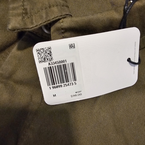 Levi’s Women NWT Medium Olive Green Jumpsuit - Picture 5 of 14